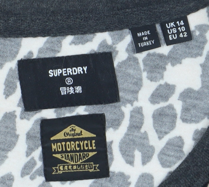 Superdry Women's Multicoloured Animal Print T-Shirt