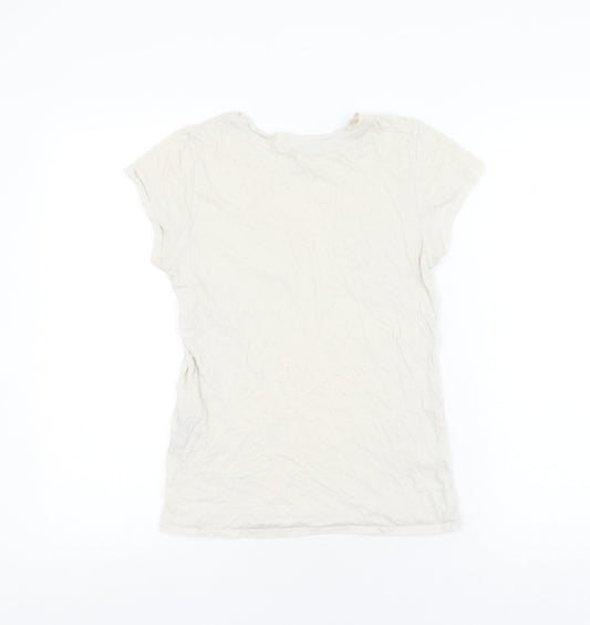 Ralph Lauren Ivory T-Shirt Unisex Adults Large