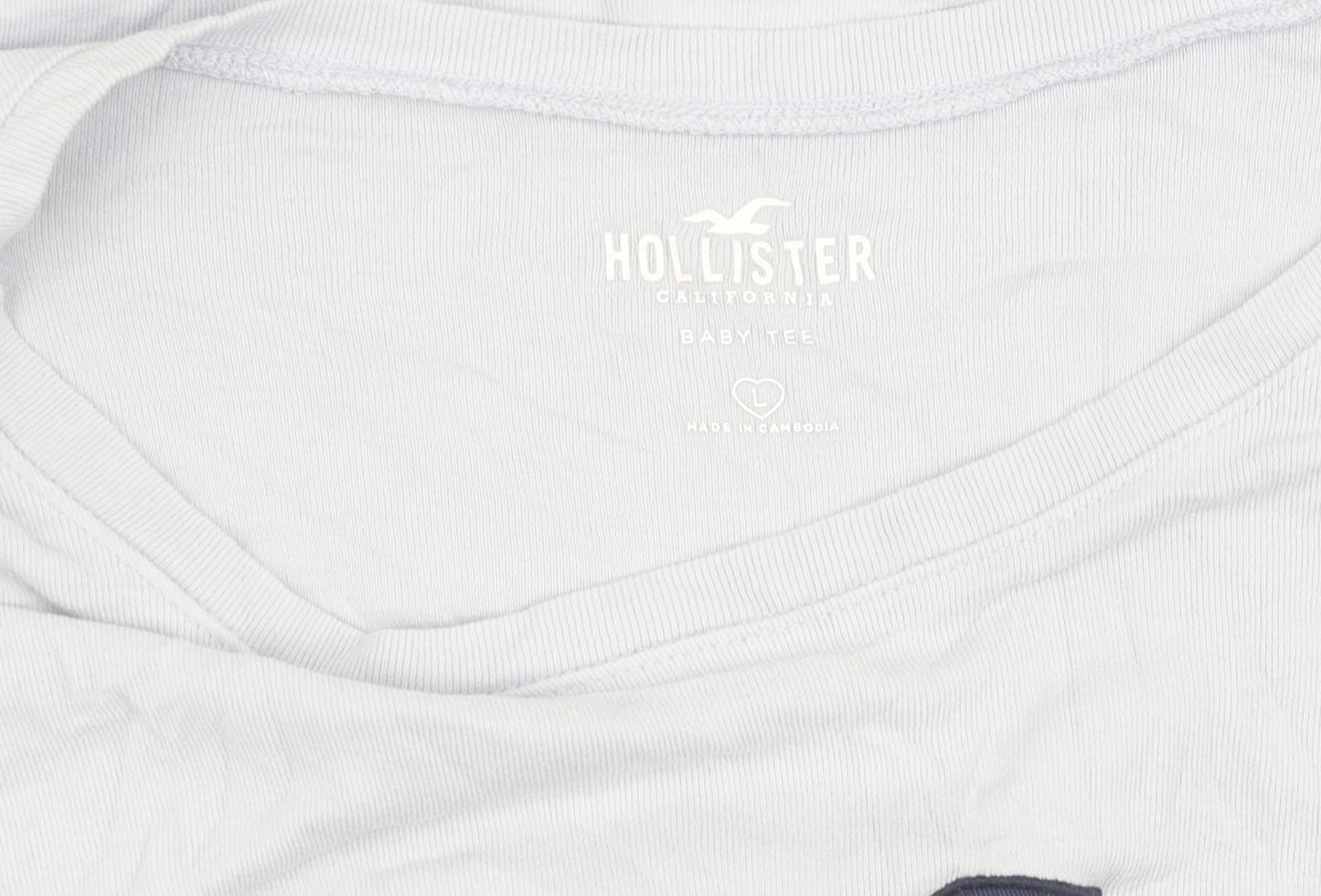 Hollister Women’s Blue Long Sleeve T-Shirt