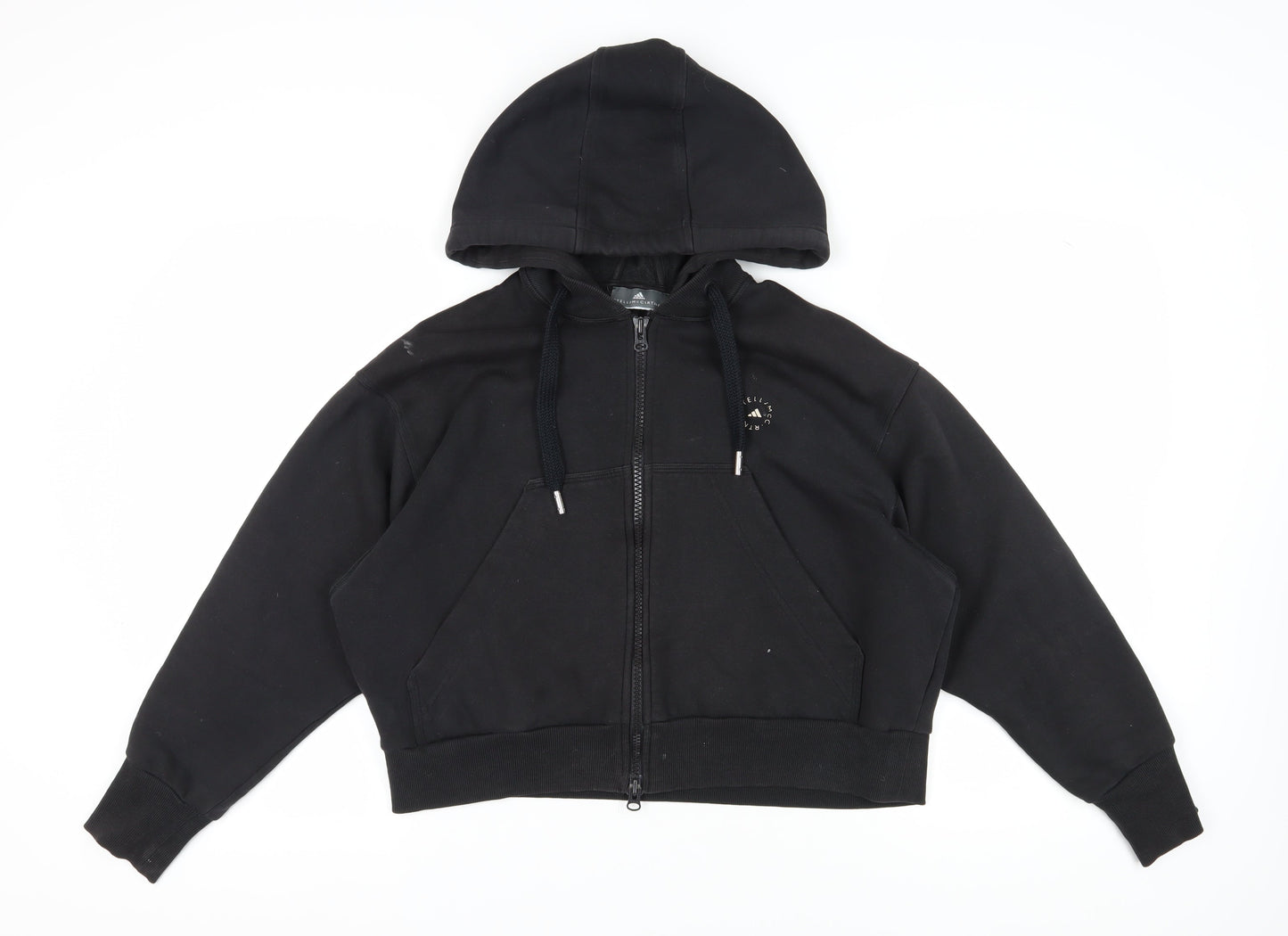 Adidas Stella McCartney Black Hoodie Women's S, Full Zip