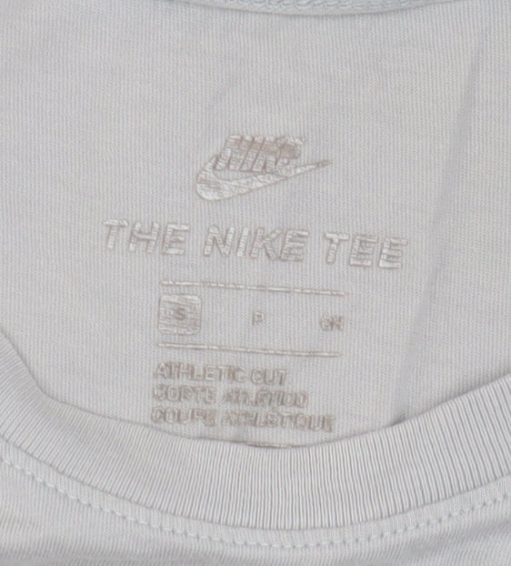 Nike Men's White Athletic Fit Cotton T-Shirt Size S