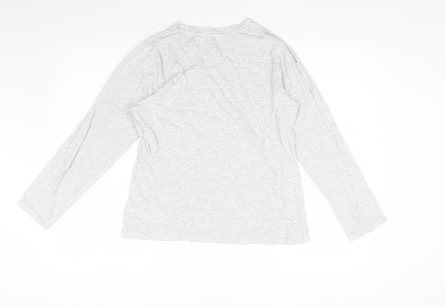 Stranger Things Grey Unisex Adults Long Sleeve