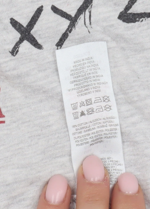 Stranger Things Grey Unisex Adults Long Sleeve