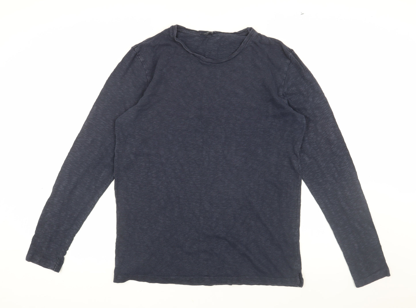 Jack & Jones Men's Blue Long Sleeve T-Shirt