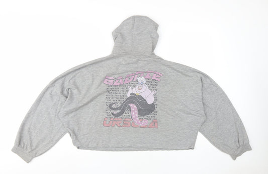 Disney Women's Grey Ursula Hoodie Size 12