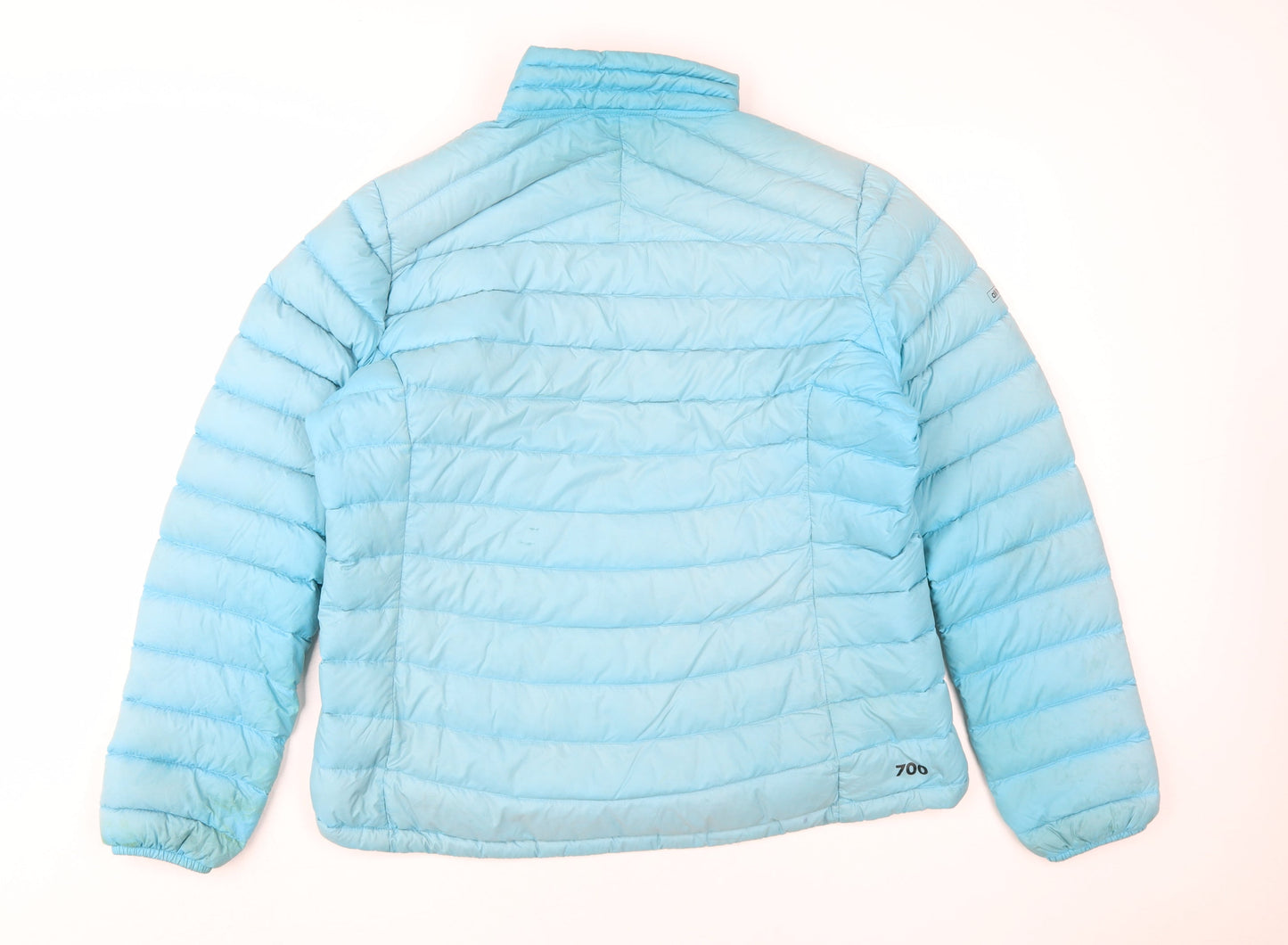 TOG24 Women's Blue Puffer Jacket Size 16 - Insulated