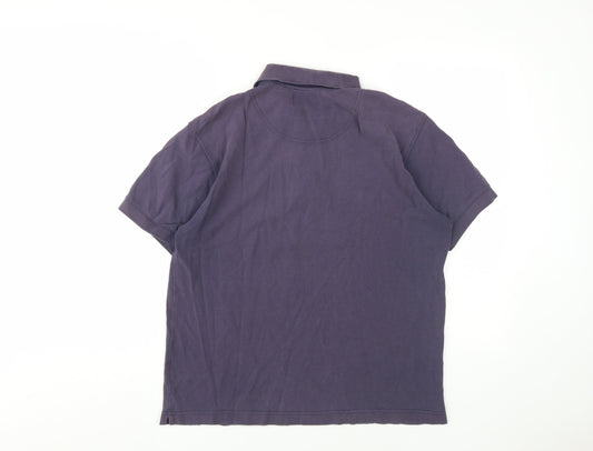 Henri Lloyd Men's Purple Polo M