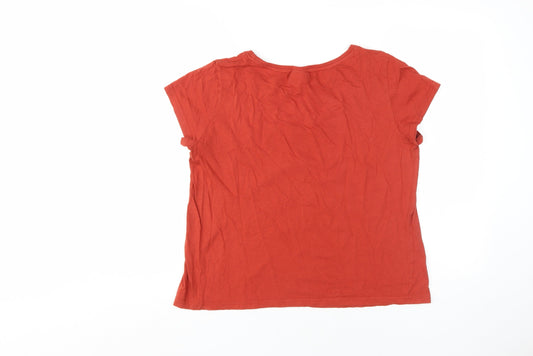 Harry Potter Women's Red Hogwarts T-Shirt Size 12-14