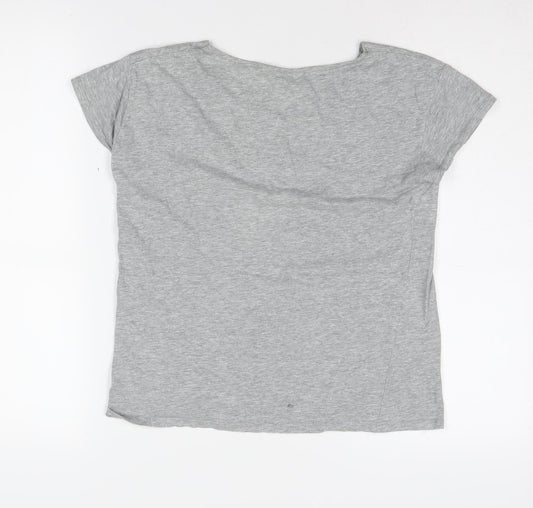 Cath Kidston Women's Grey T-Shirt, Size S, Casual