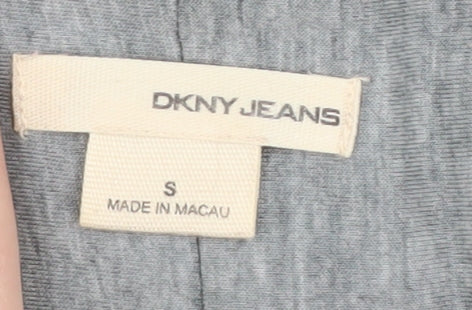 DKNY Jeans Women's Grey Short Sleeve Jersey T-Shirt