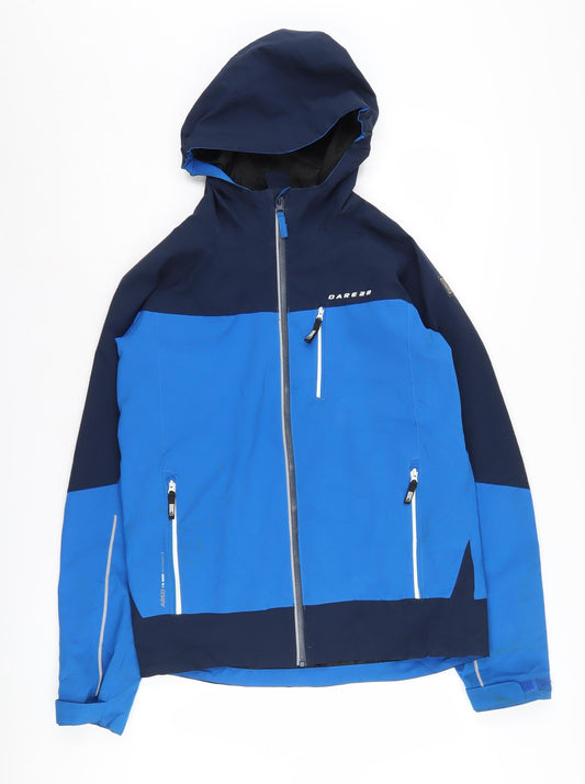 Dare 2b Unisex Adults Blue Waterproof Jacket Size 10