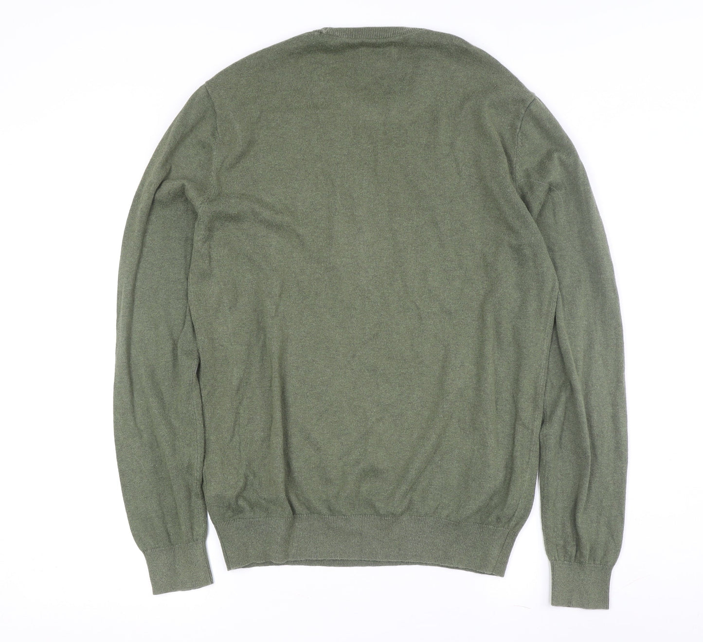 Jack Wills Men's Green Pullover Jumper, M