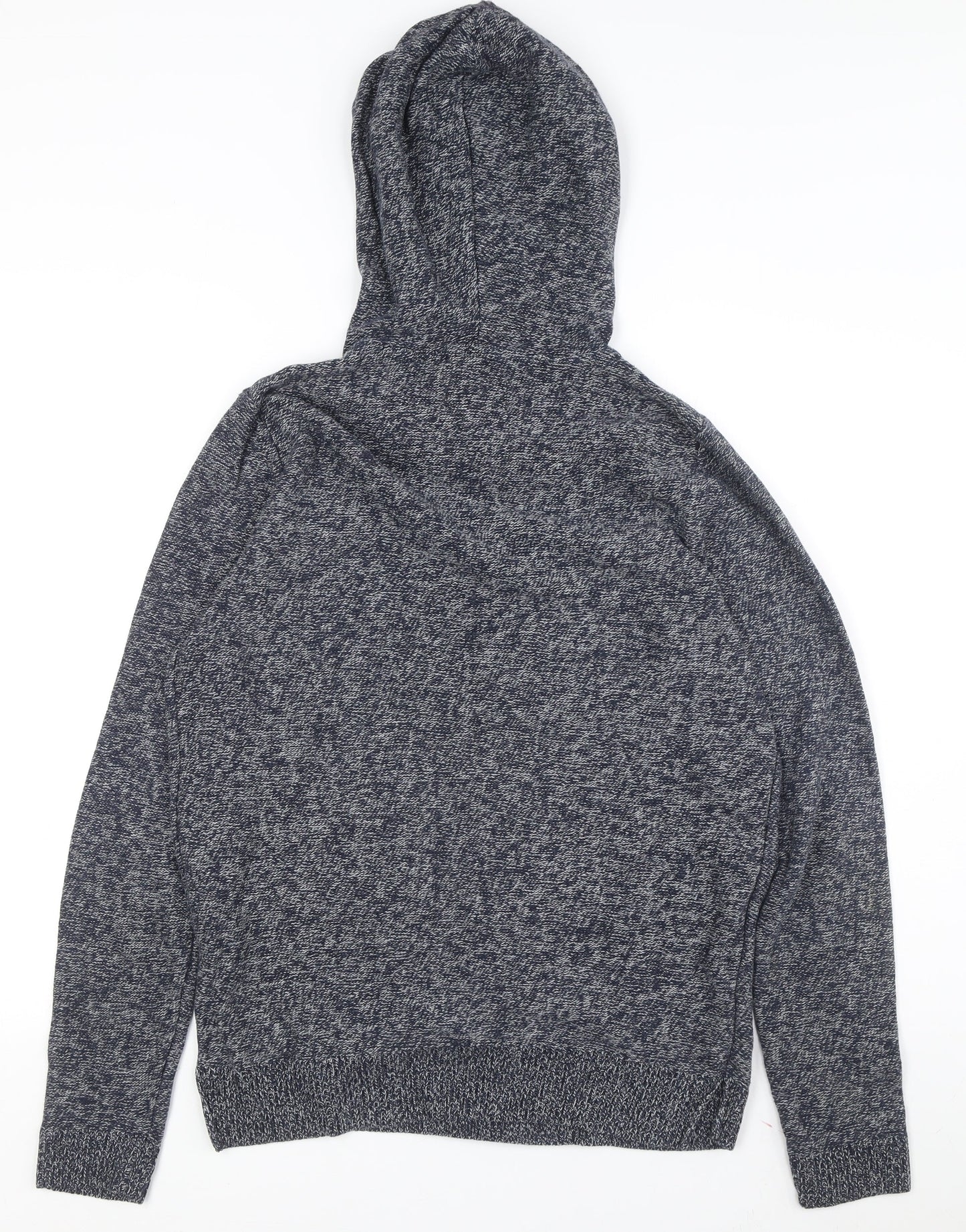 Jack & Jones Men's Grey Pullover Hoodie, Size S, Knit