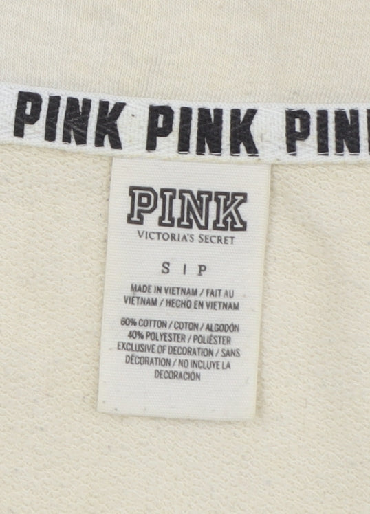 Close-up detail of Victoria's Secret PINK Women's Grey S Basic Jacket