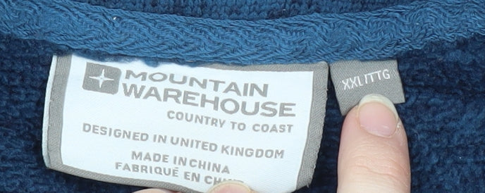 Mountain Warehouse Men's Blue Pullover Sweatshirt 2XL