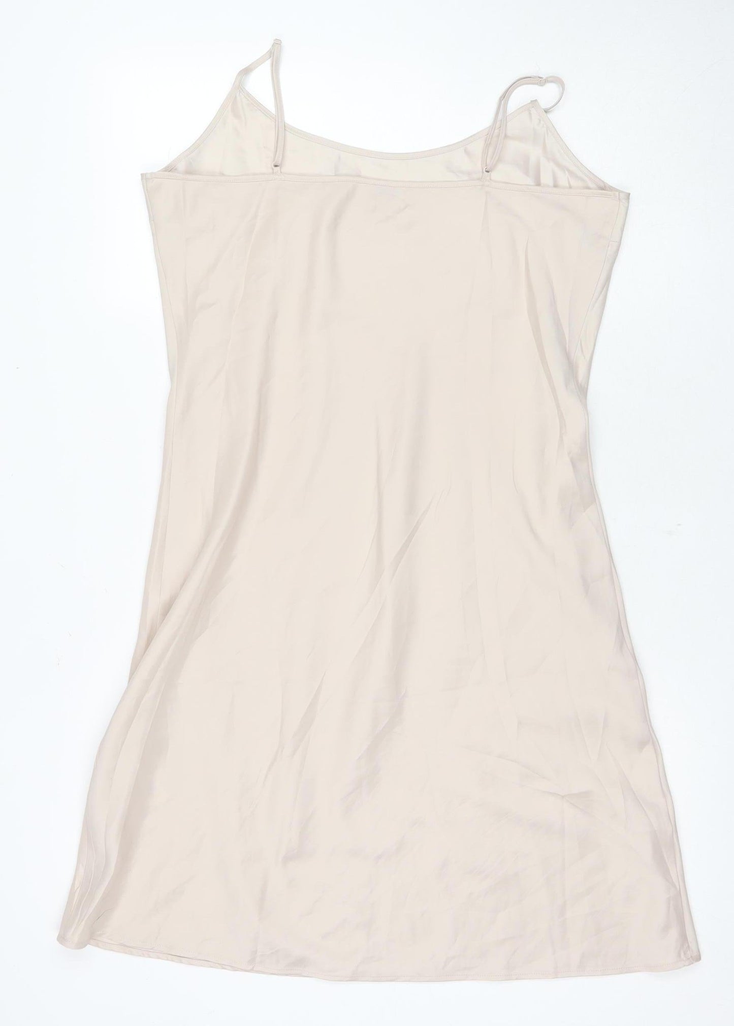 Cath Kidston Women's Beige Slip Dress Size 12
