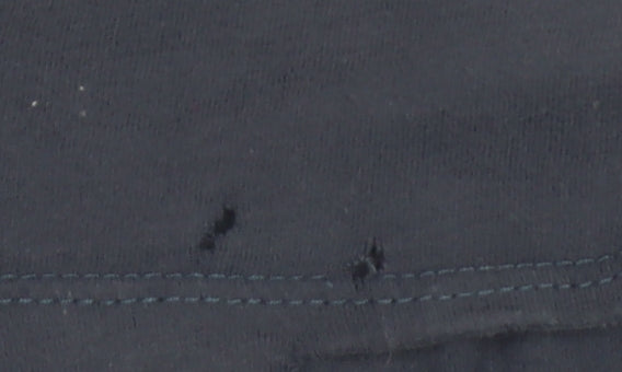 AllSaints Men’s Black Cotton T-Shirt, Size S, Logo Accent
