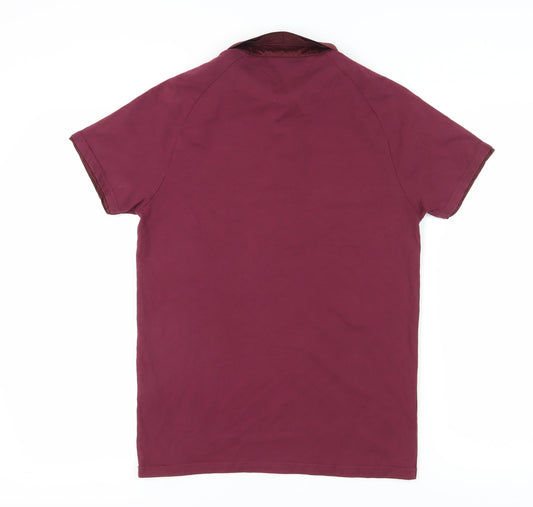 Next Boys Red Cotton Polo Shirt 14 Years - Excellent Condition