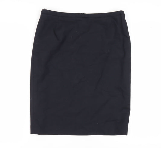 Daniel Hechter Women's Black Pencil Skirt Size 12