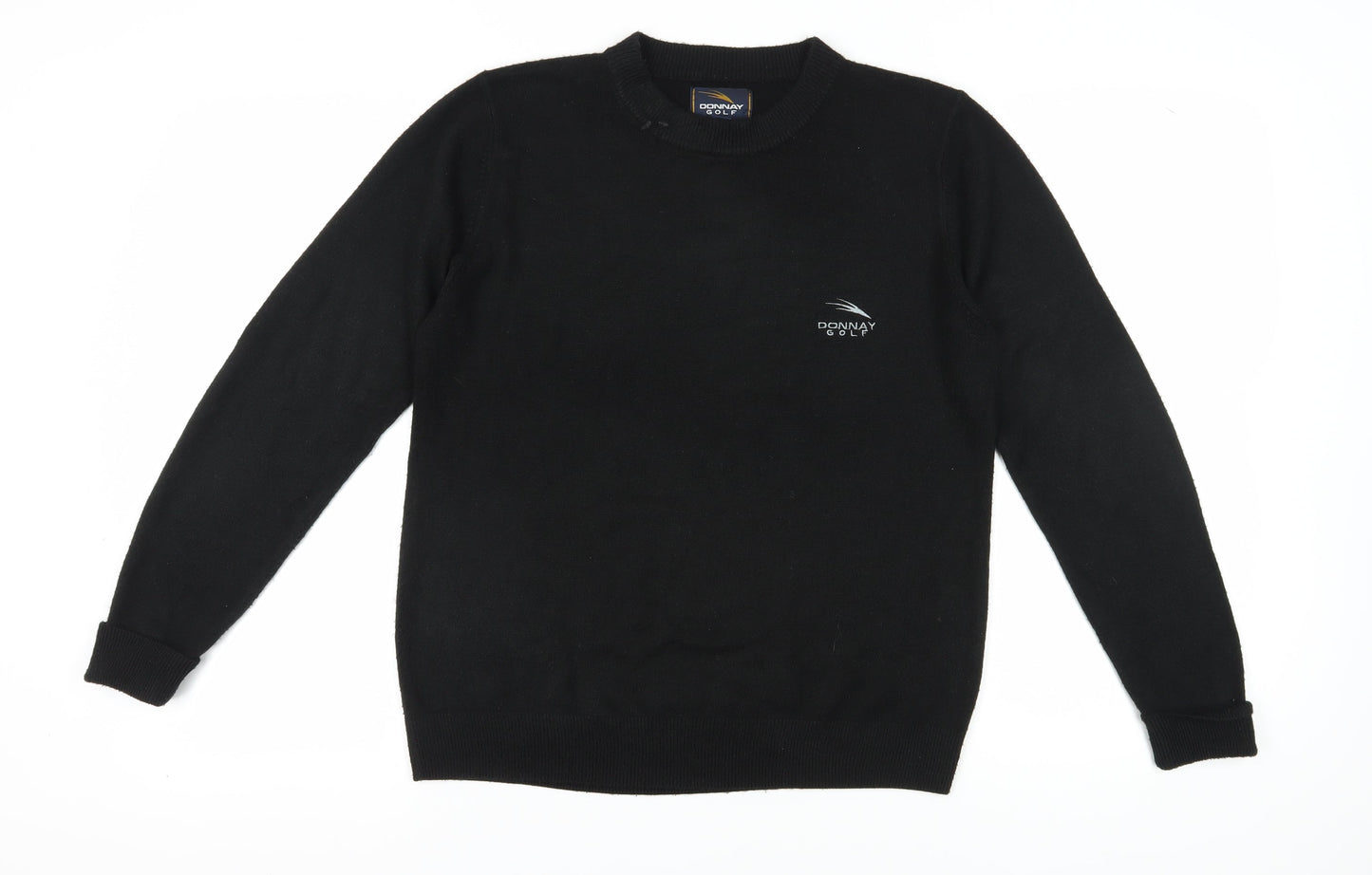 Donnay Men's Black Pullover Jumper S for Golf
