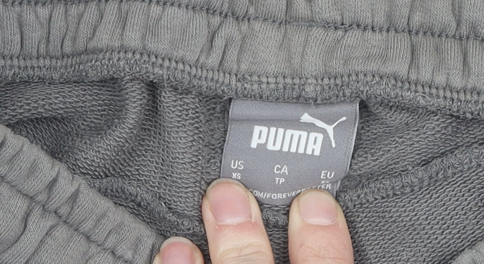 Puma Men's Grey XS Sweat Shorts Casual Style