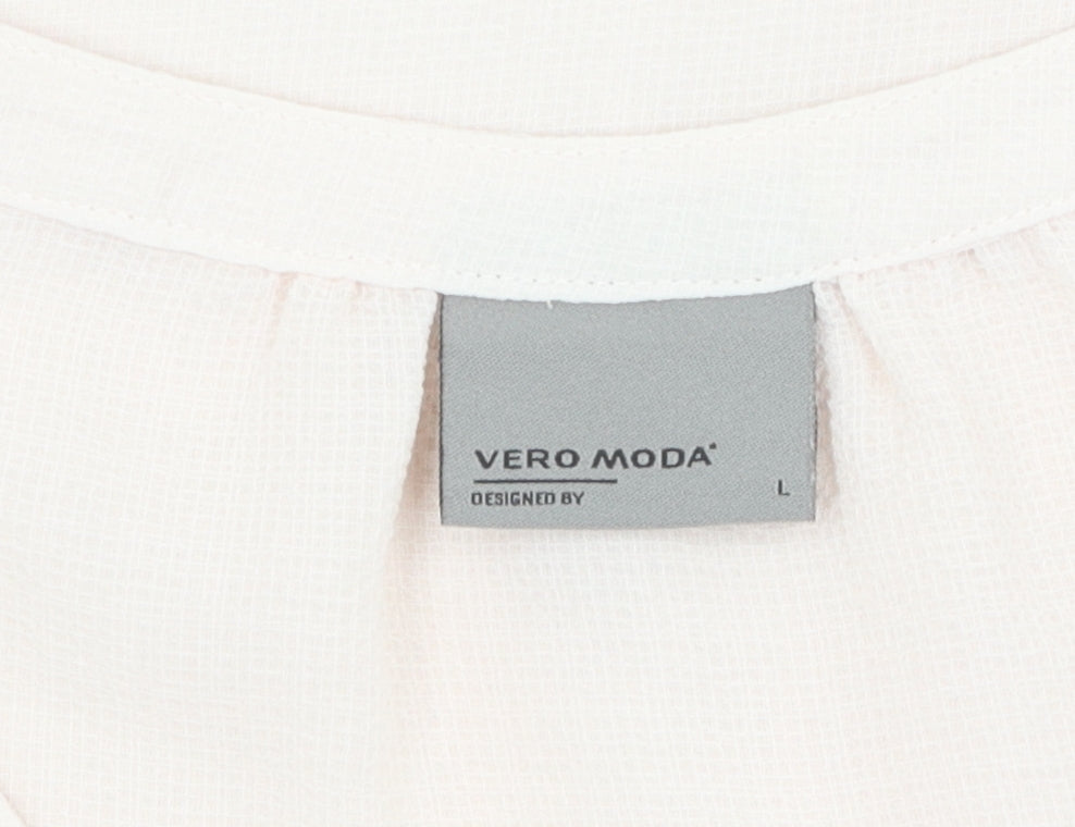 Vero Moda Women's Ivory L Basic Tank Top