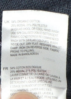 White Stuff Women's Blue Pullover Jumper, Size 12