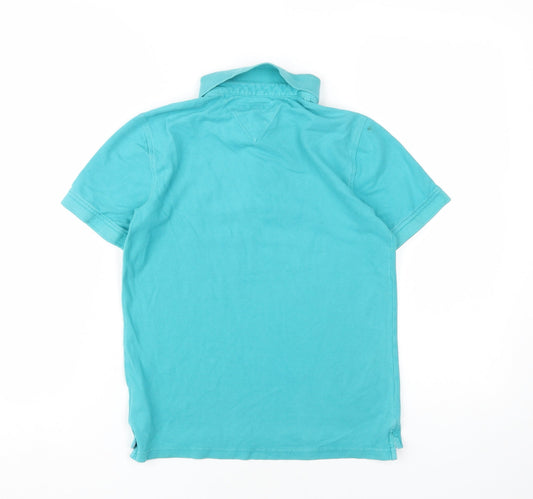 Tommy Hilfiger Boys Blue Polo Shirt Size 152