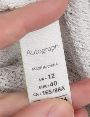 Marks and Spencer Women’s Ivory Pullover Jumper, Size 12
