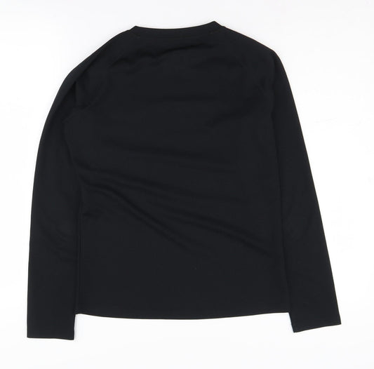 Freedom Trail Women's Black Long Sleeve Pullover Top 10