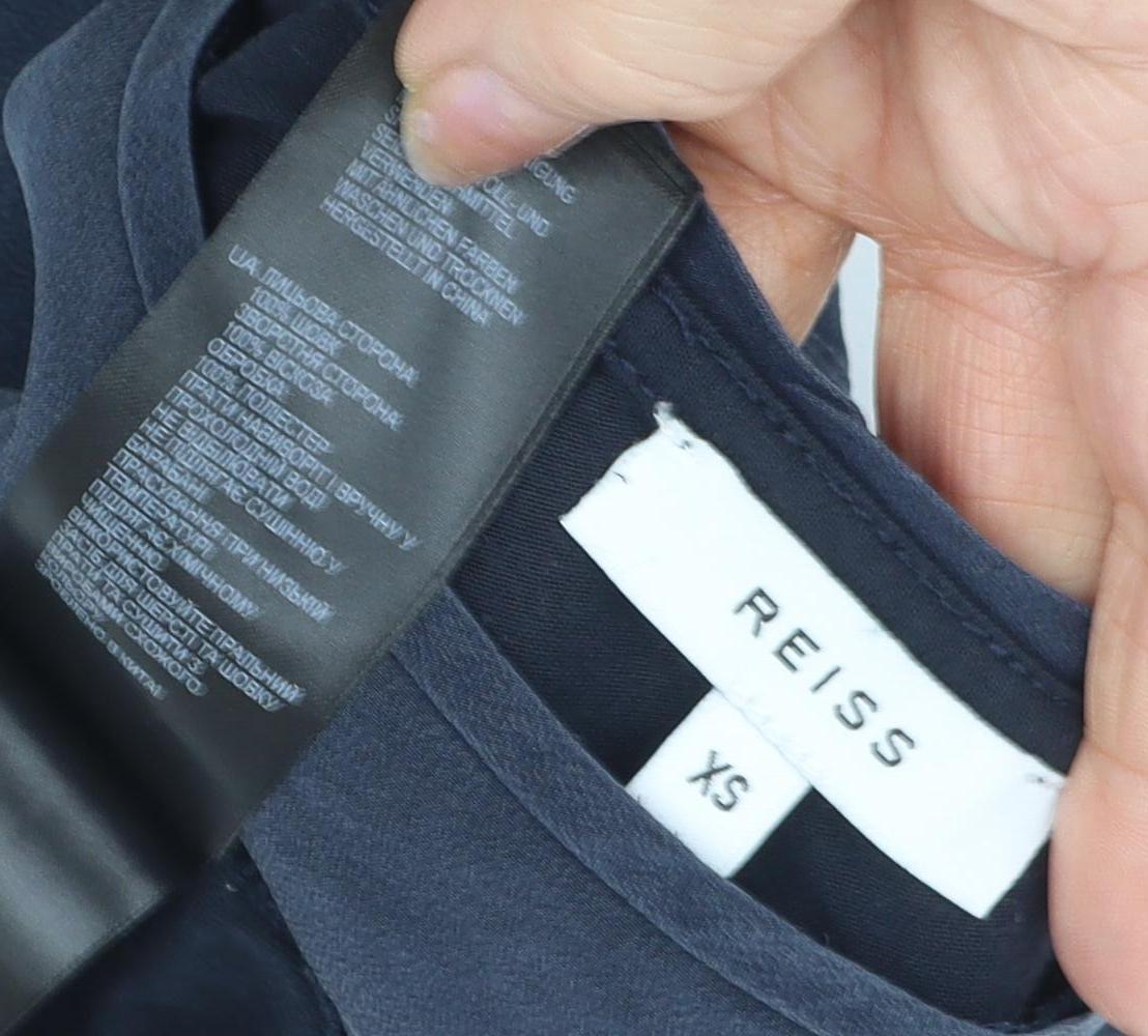 Reiss Women's Blue XS Basic T-Shirt