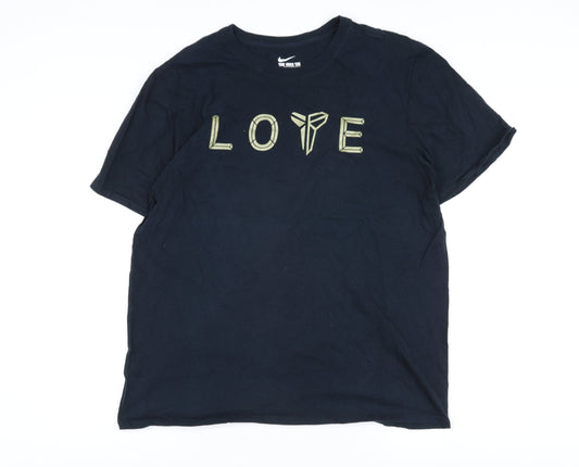 Nike Unisex Black XL Athletic Graphic T-Shirt