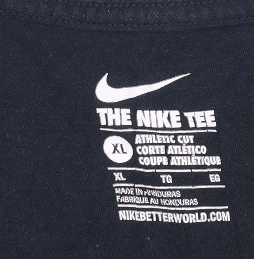 Nike Unisex Black XL Athletic Graphic T-Shirt