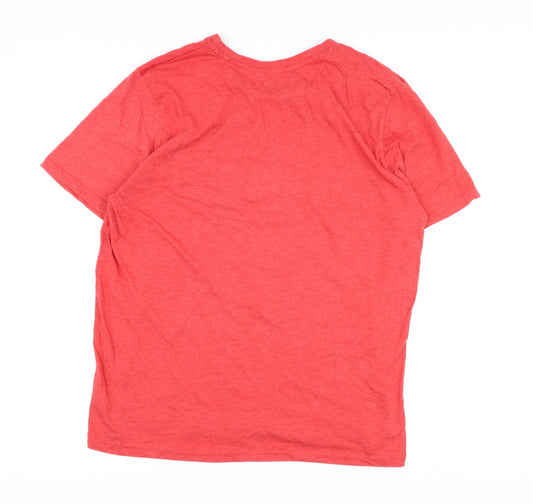 Disney Men's Red The Incredibles T-Shirt, Large