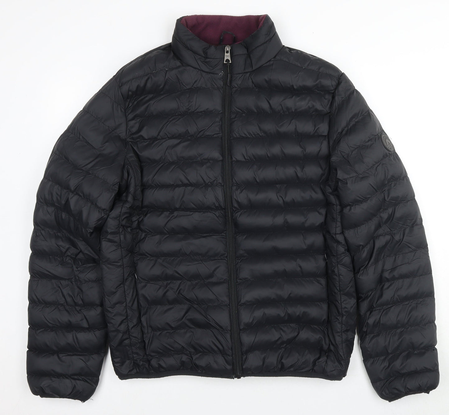 Tokyo Laundry Men's Black Puffer Jacket Size M