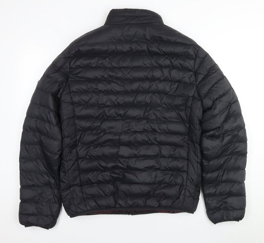 Tokyo Laundry Men's Black Puffer Jacket Size M