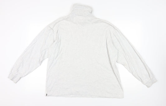 Donnay Men's White Pullover Sweatshirt L Lightweight