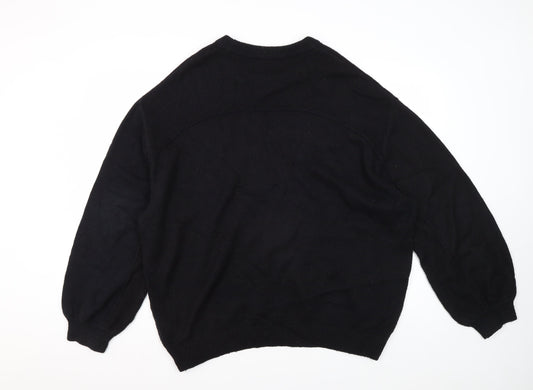 Calvin Klein Men's Black Pullover Jumper M