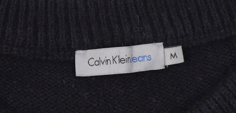 Calvin Klein Men's Black Pullover Jumper M