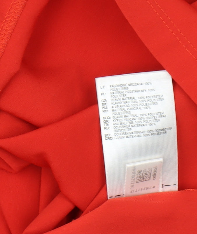 Adidas Women's Red Basic T-Shirt, Size 10