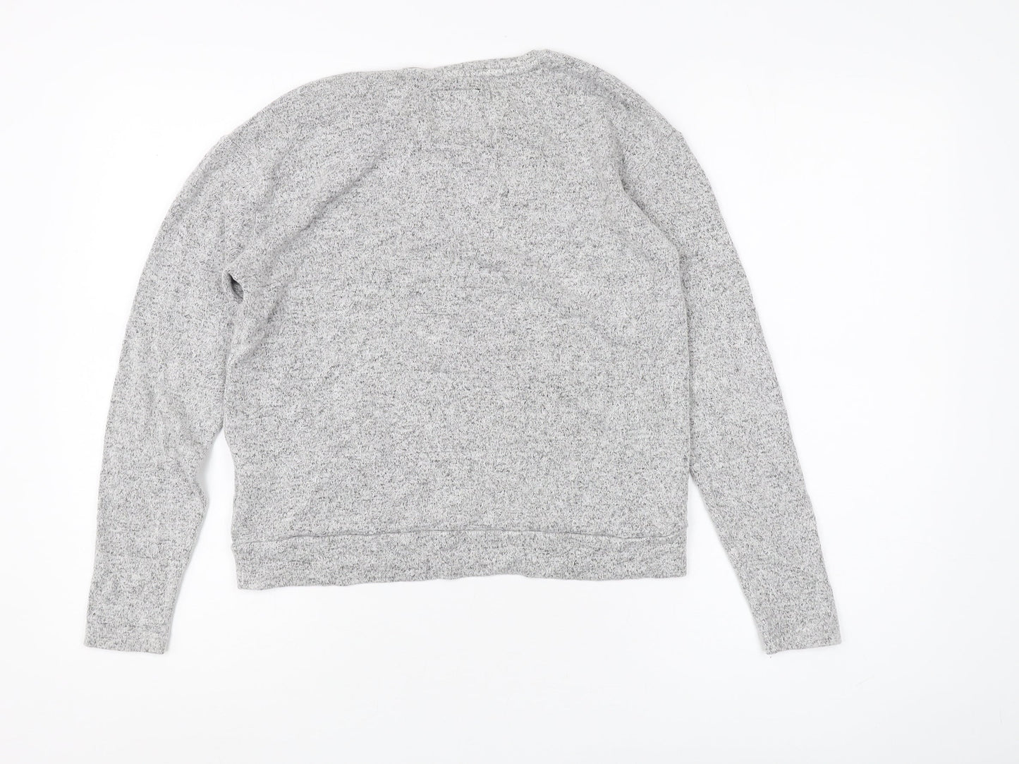 Superdry Women's Grey Sweater, Crew Neck, Size S