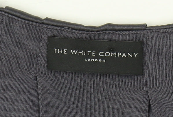The White Company Women's Grey Top Size 10