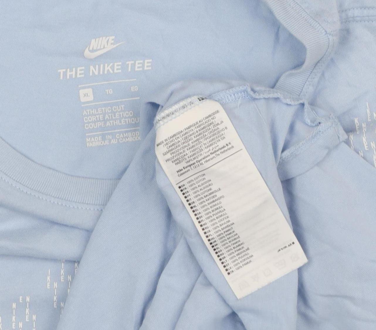 Nike Men's Blue XL Athletic T-Shirt