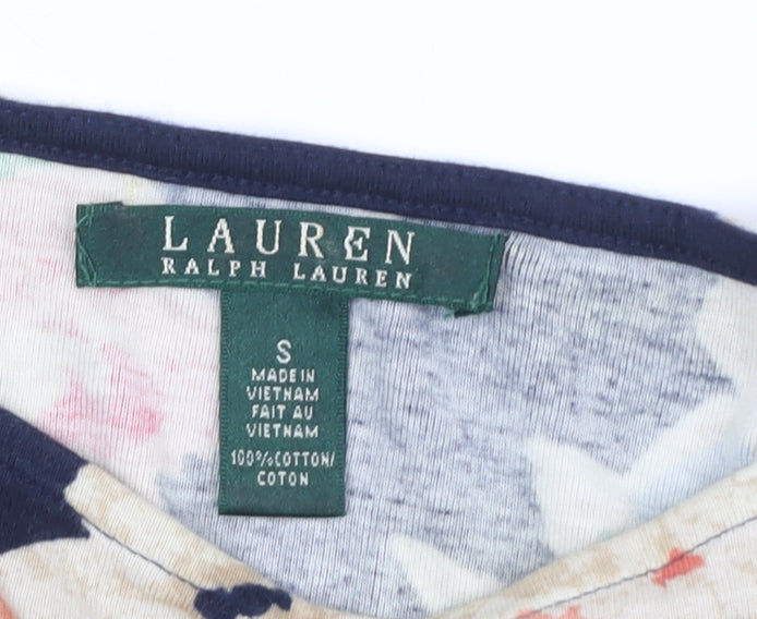 Ralph Lauren Women's Floral Tunic Blouse, Multicoloured, S