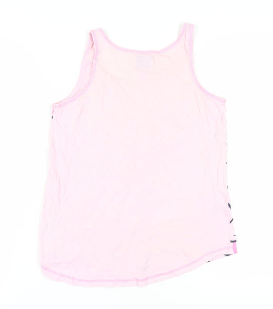 Disney Women's Pink Cheshire Cat Tank Top S