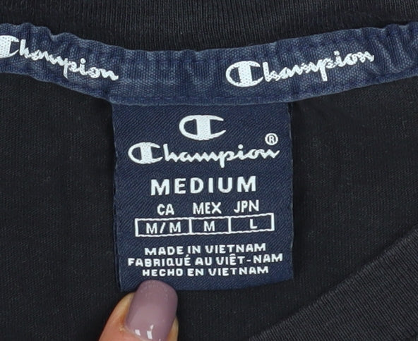 Champion Men's Colourblock Logo T-Shirt Medium