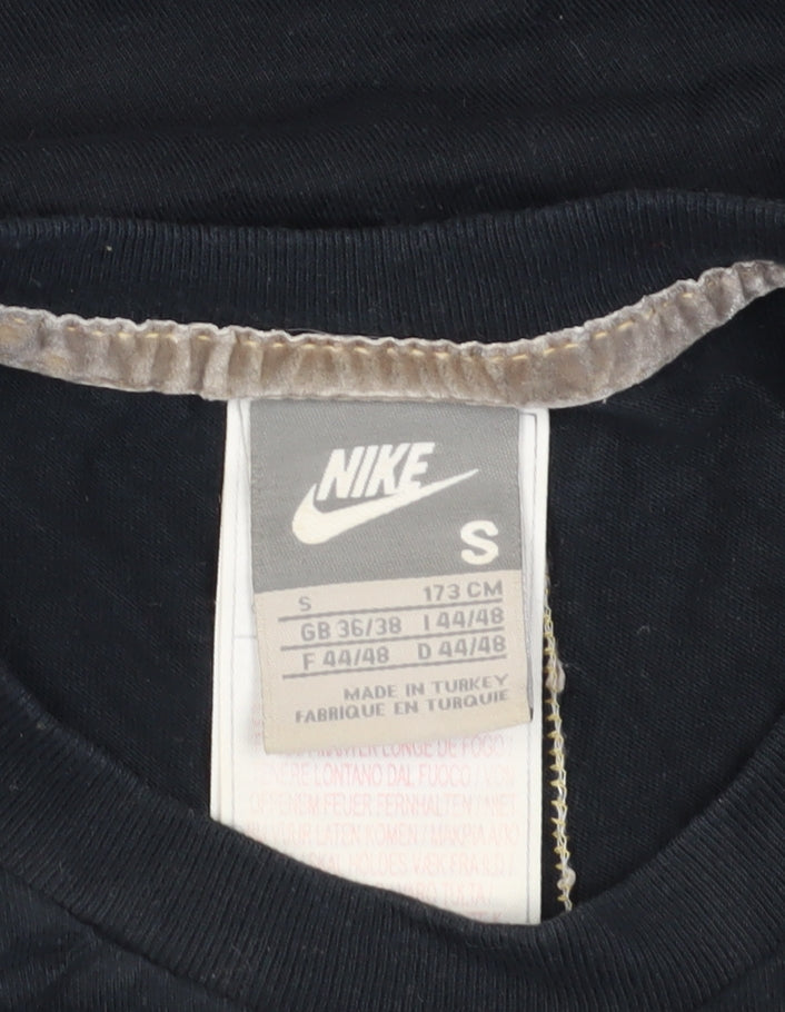 Nike Unisex Black Graphic T-Shirt S Casual