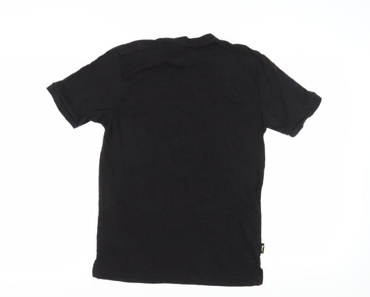 Slazenger Men's Black Medium Short Sleeve T-Shirt