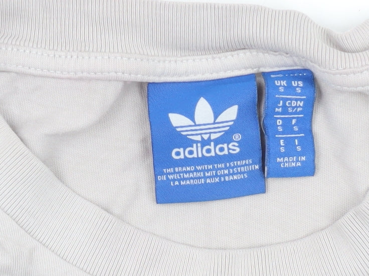Adidas Unisex White T-Shirt S Basic Casual