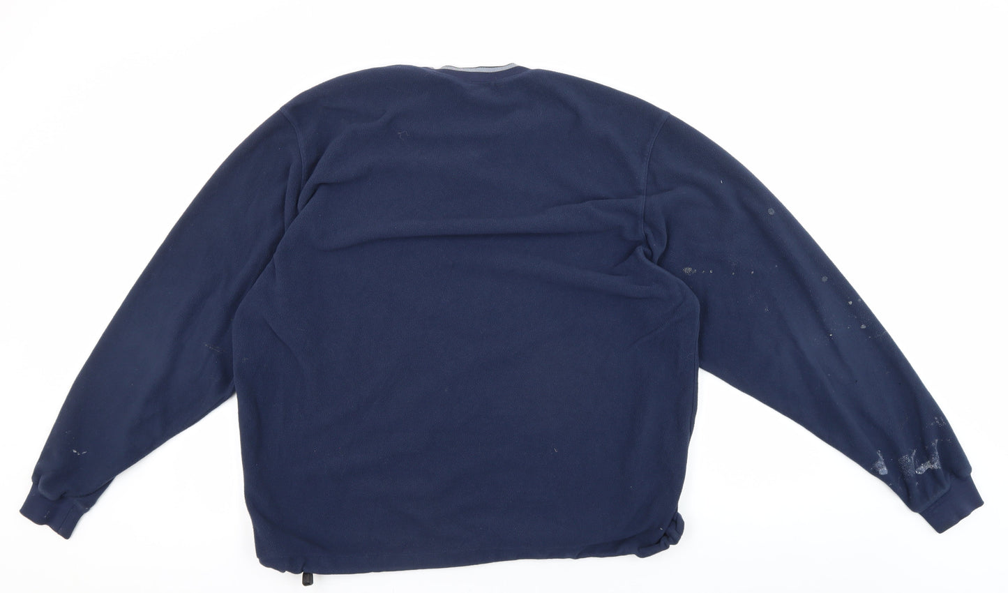 Nike Men's Blue V-Neck Pullover Jumper, Size L